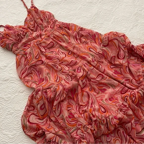 Jessica Simpson Women’s Halter Tiered Maxi Dress Size S - Picture 7 of 13